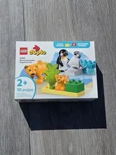 LEGO Duplo Wild Animal Families: Penguins & Lions