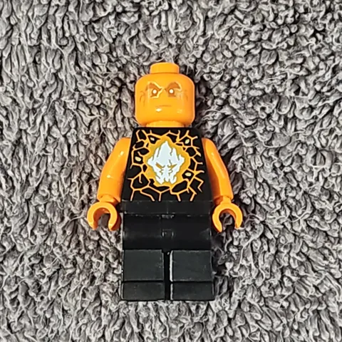 LEGO Ninjago Cole Airjitzu Possession minifigure njo0157 70741 Missing Hood