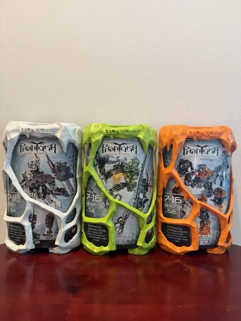LEGO Bionicle Phantoka Toa Kopaka 8685 Lewa 8686 Pohatu 8687 Complete Sets