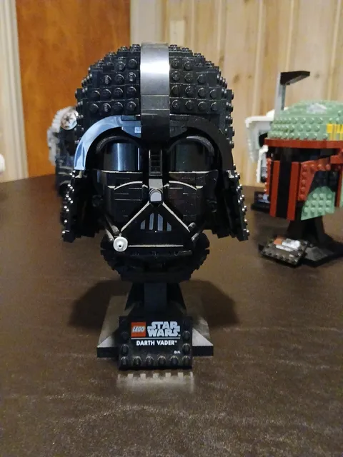 Assembled Building Block Lego Star Wars Darth Vader Helmet 75304 