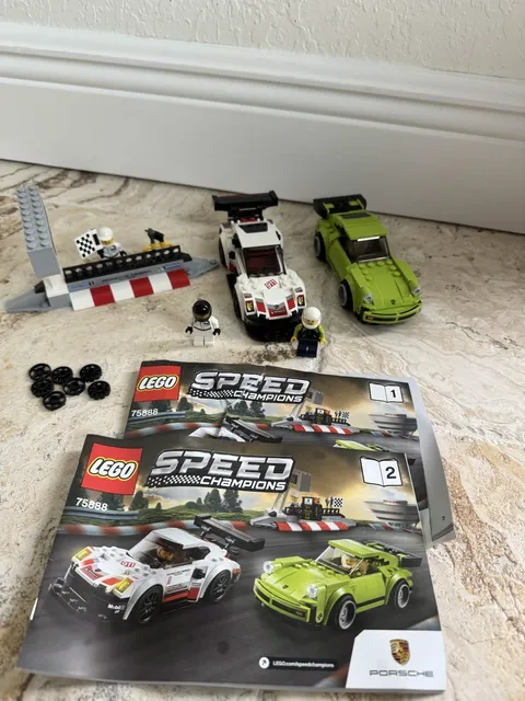 LEGO SPEED CHAMPIONS #75888: Porsche 911 RSR and 911 Turbo 3.0 READ
