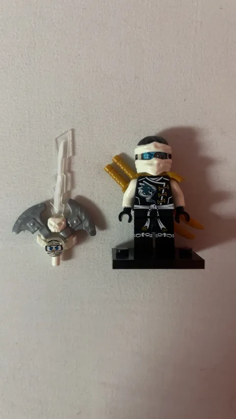 LEGO Ninjago Zane Skybound Minifigure MOC