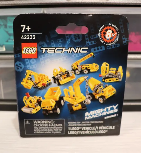 TECHNIC Mighty Machines 42233 LEGO® Blind Box Construction Series 1