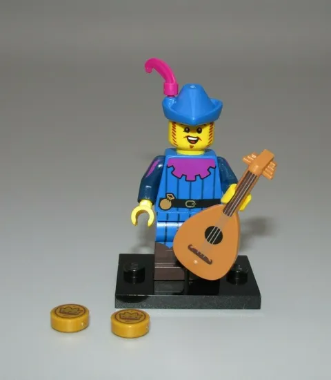 LEGO Series 22 Troubadour singer guitar New taken out of package minifigure CMF