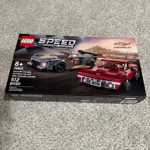 NEW&RETIRED! LEGO SPEED CHAMPIONS: Chevrolet Corvette C8.R & 1969 Corvette 76903