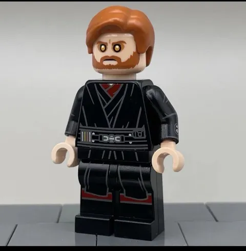 Lego Star Wars Light Custom LC Sith Obi-Wan Kenobi “The Evil Master” IN HAND
