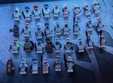 LEGO Star Wars Clone Wars Minfigure Lot  30+ Figures All Great Condition