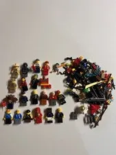 Mixed Lego Jurrassic, Friends, City…ect. ~20 Minifigure And 100+ Accessory Lot