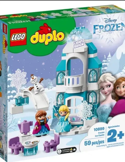 LEGO DUPLO Disney Frozen Ice Castle 10899 - Elsa, Anna, Olaf & Light up Brick