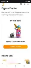 LEGO Series 26 Retro Spacewoman Minifigure (71046) New Retired Collectible