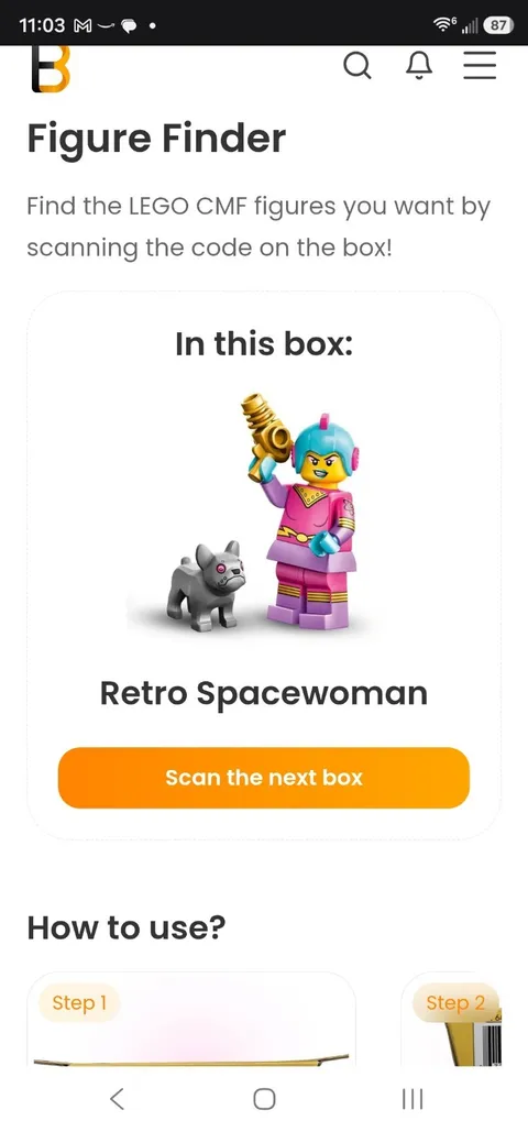 LEGO Series 26 Retro Spacewoman Minifigure (71046) New Retired Collectible