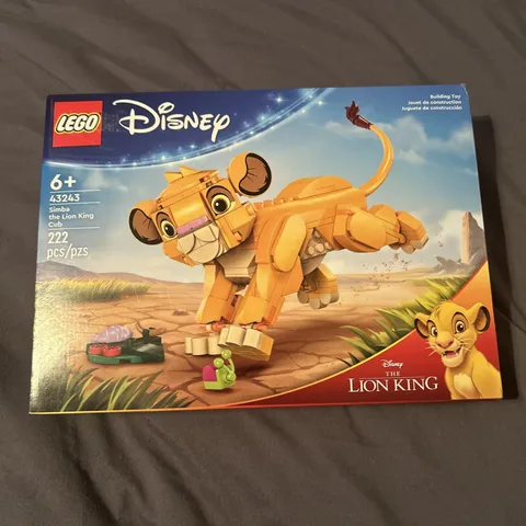 LEGO Disney Simba The Lion King Cub Building Toy - 43243 - Ages 6+ *NEW IN BOX*