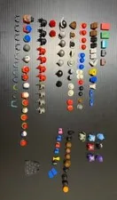 LEGO Minifigure ornament Accessories Helmet Cap Bag Book Lot Set Bulk Sale 