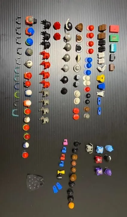 LEGO Minifigure ornament Accessories Helmet Cap Bag Book Lot Set Bulk Sale 