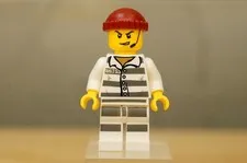 Lego Minifigure Sky Police City Jail Prisoner cty0988 Prisoner Number 86753