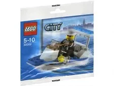[LEGO] LEGO City Police Boat 30-Piece Construction Toy #30002 [Parallel Import]