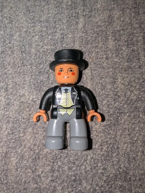 Lego Duplo Thomas The Train And Friends Sir Topham Hatt Figure! Free Shipping!