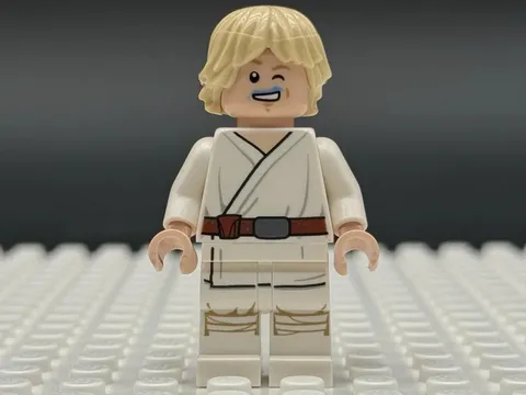 Lego Stars Wars Minifigure Luke Skywalker Tatooine with Blue Milk sw1198