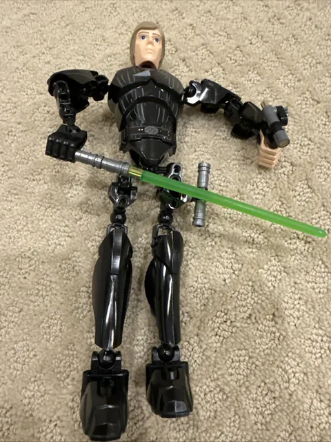 LEGO Star Wars Luke Skywalker 75110 Buildable Action Figure Toy Set Incomplete