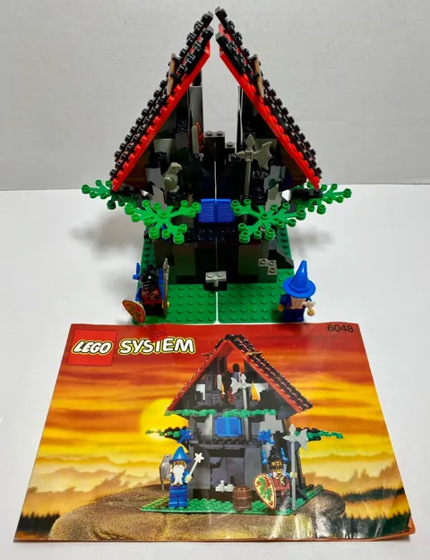 LEGO 6048 Majisto's Magical Workshop Dragon Masters 100% Complete Set - No Box