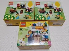 LEGO 40121 40237 Easter 3 Pieces Set Painting Easter Egg and Egg Hunt