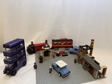 Harry Potter LEGO Lot Hagrit Hogwarts Express Knight Bus Privot 4728 4708 4755