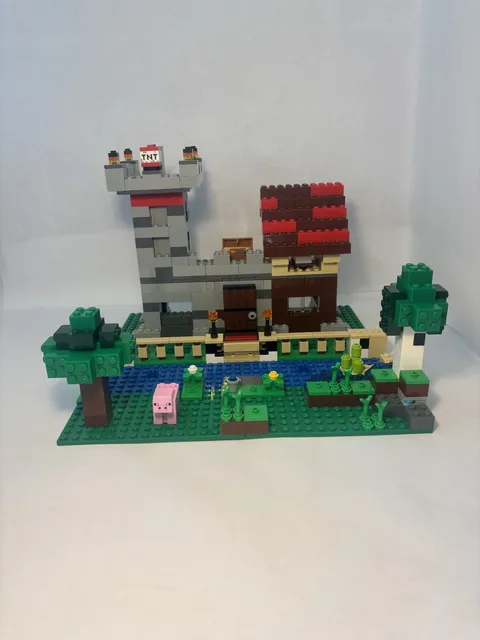 LEGO Minecraft 21161 Crafting Box 3.0 COMPLETE BUILDINGS ONLY No Minifigures