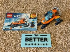 Arctic Ice Glider (60190) LEGO City -Complete Set w/ Manual & Minifigure