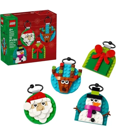 LEGO Christmas Ornament Selection 40744