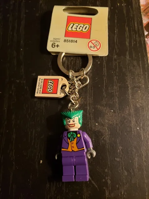LEGO Joker Minifigure Key Chain 4493759