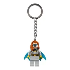 LEGO DC Super Heroes BatGirl Minifigure Keyring 854320