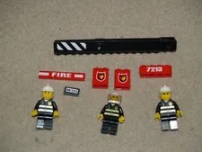 Lego City Off Road Fire Truck 7213 - replacement cty0167 cty0093 cty0062 +