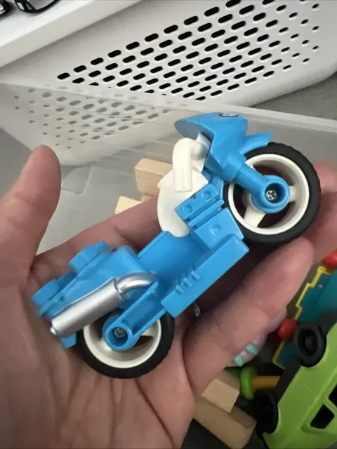 Lego Duplo Marvel Captain America Blue Motorcycle 10921 Replacement Part