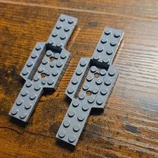 ​LEGO Part 52036 Vehicle Chassis 4x12x2/3 Center Open 2 Pieces - Dark Bluish...