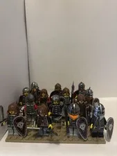 Custom LEGO Castle Wolfpack minifigure lot