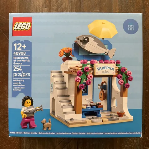 LEGO 40908 Restaurants Of The World: Greece GWP Limited Edition