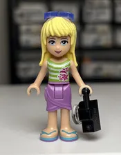 LEGO Friends Stephanie Minifigure Mini Doll frnd0104 41094 Lighthouse Lavender