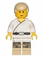 LEGO Star Wars Minifigure Luke Skywalker - sw0566 Tatooine Version - NEW -