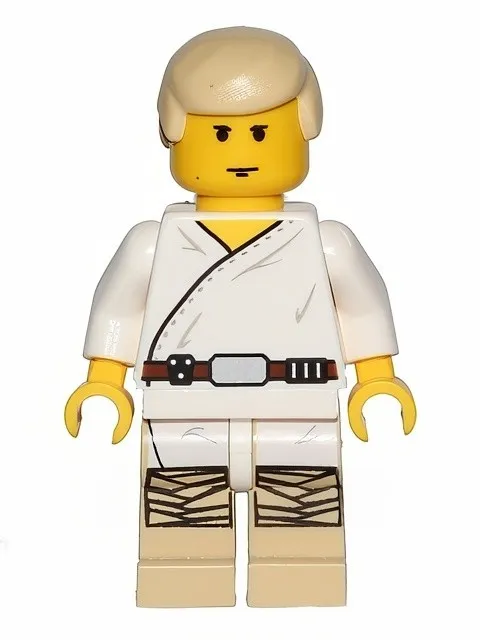 LEGO Star Wars Minifigure Luke Skywalker - sw0566 Tatooine Version - NEW -