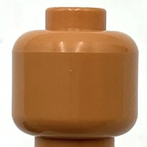 Lego New Nougat Minifigure Head Plain Part
