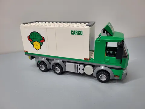 LEGO City Cargo Truck 60020 Incomplete And No Mini Figures