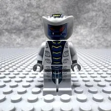 LEGO Ninjago RATTLA Serpentine Snake Gray/Blue Minifigure