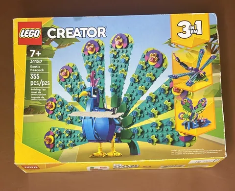 LEGO CREATOR (31157): 3-in-1 Exotic Peacock Butterfly Dragonfly Collector Set