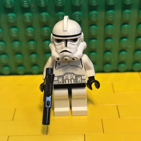 LEGO STAR WARS Phase 2 Clone Trooper (SW0126) Minifig | Black Head