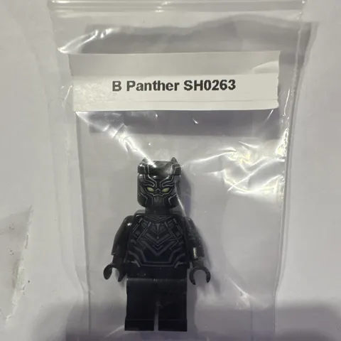 LEGO Black Panther Minifigure SH0263 Marvel Super Heroes Plastic Figure Polybag