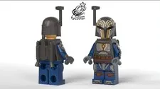 Lego Star Wars LC Light Customs The Noble Matriarch Ursa Wren Mandalorian