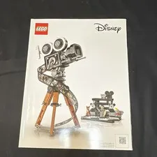 LEGO Disney Tribute Camera #43230 Illustrated Manual Booklet EN/FR/ES