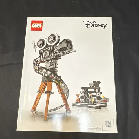 LEGO Disney Tribute Camera #43230 Illustrated Manual Booklet EN/FR/ES