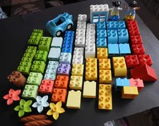 Lego Duplo Classic Brick Box 10913 Complete 65 pieces