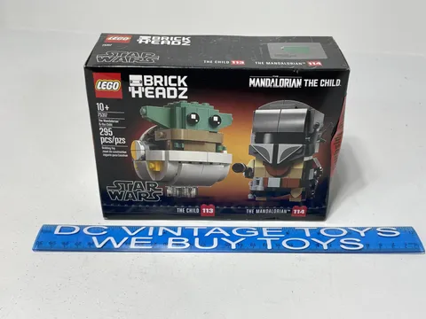 LEGO Star Wars BrickHeadz 75317 -The Mandalorian & the Child -NEW Sealed